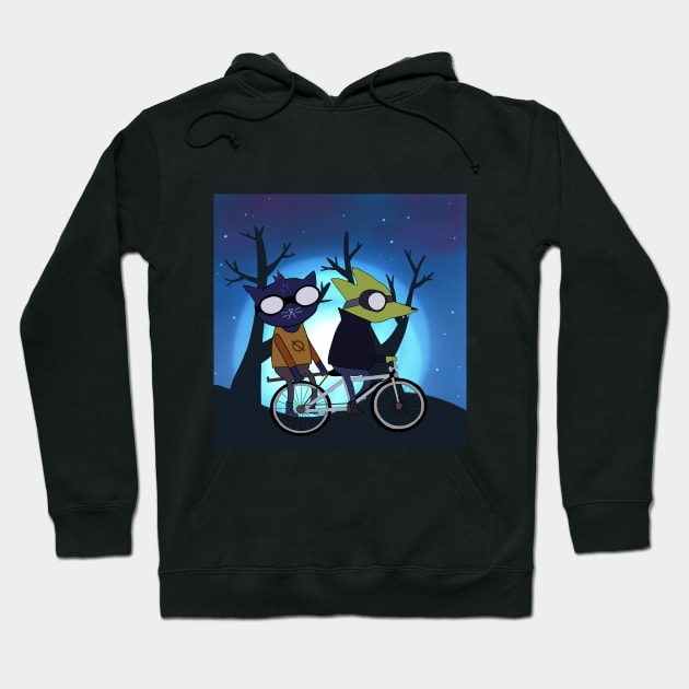 Night in the woods Hoodie by malkovvitch